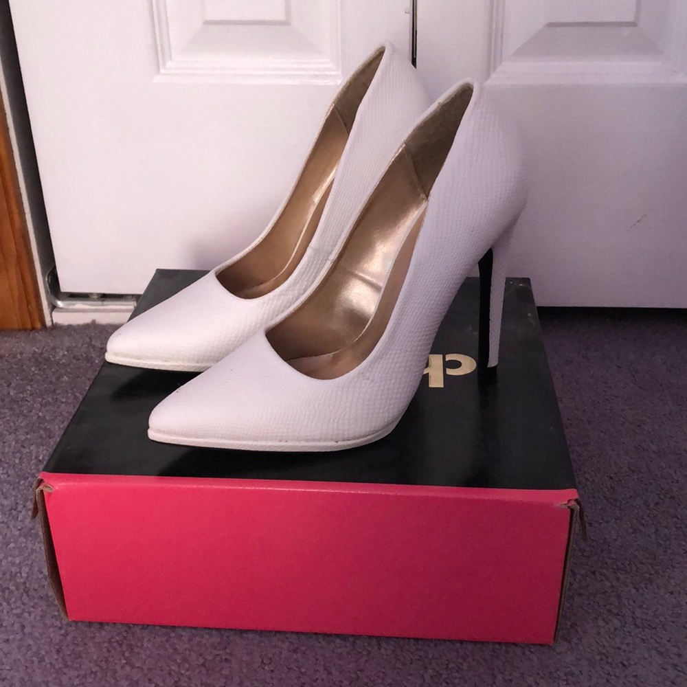 White heels